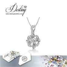 Destin bijoux cristal de Swarovski collier nouveau pendentif fleur